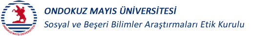 Sosyal ve Beşeri Bilimler Araştırma ve Yayın Etiği Kurulu